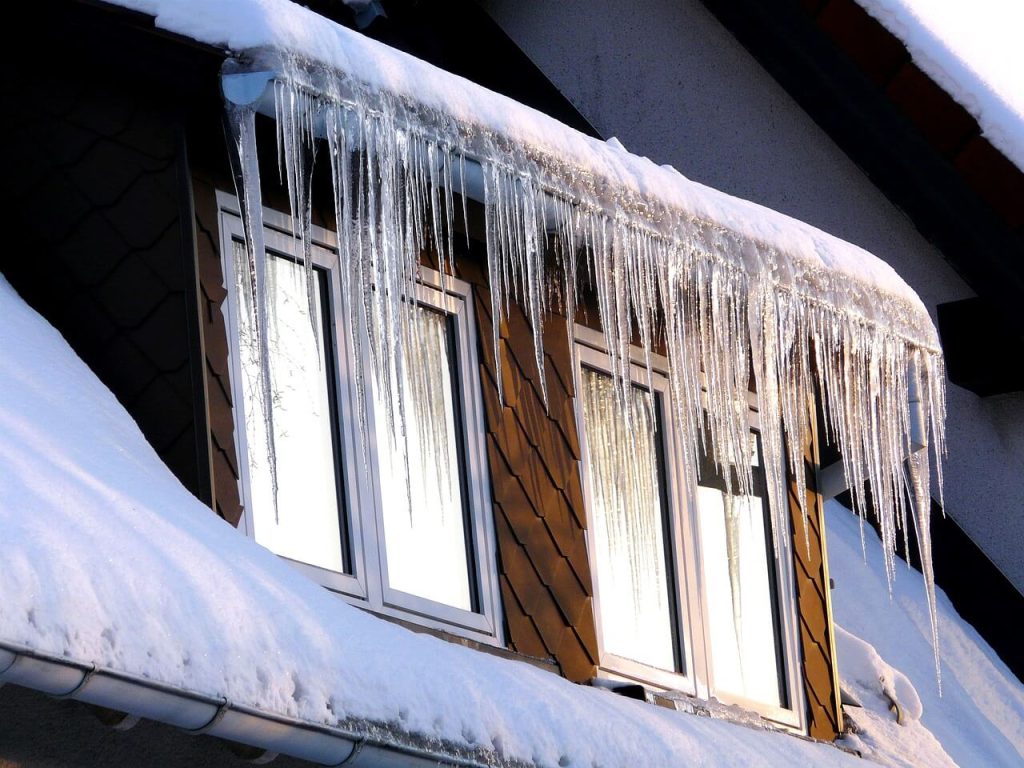 House with Icicles