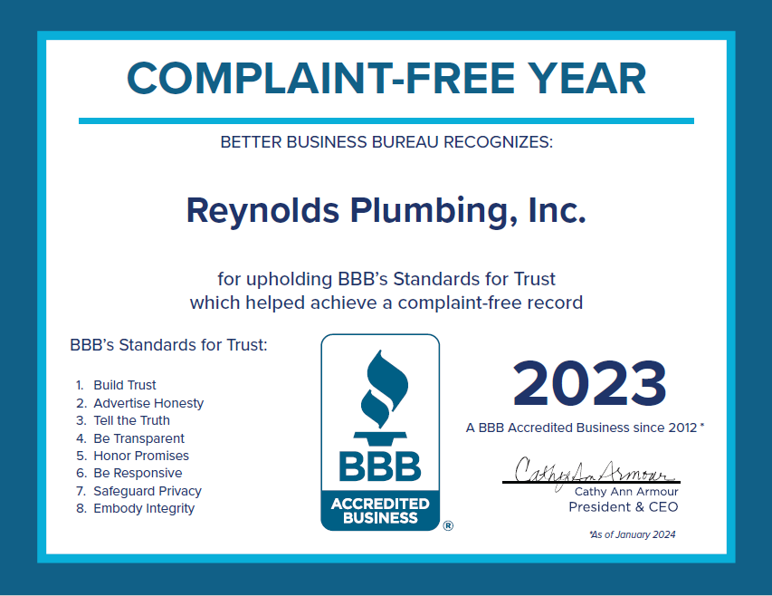 Reynolds BBB No Complaints